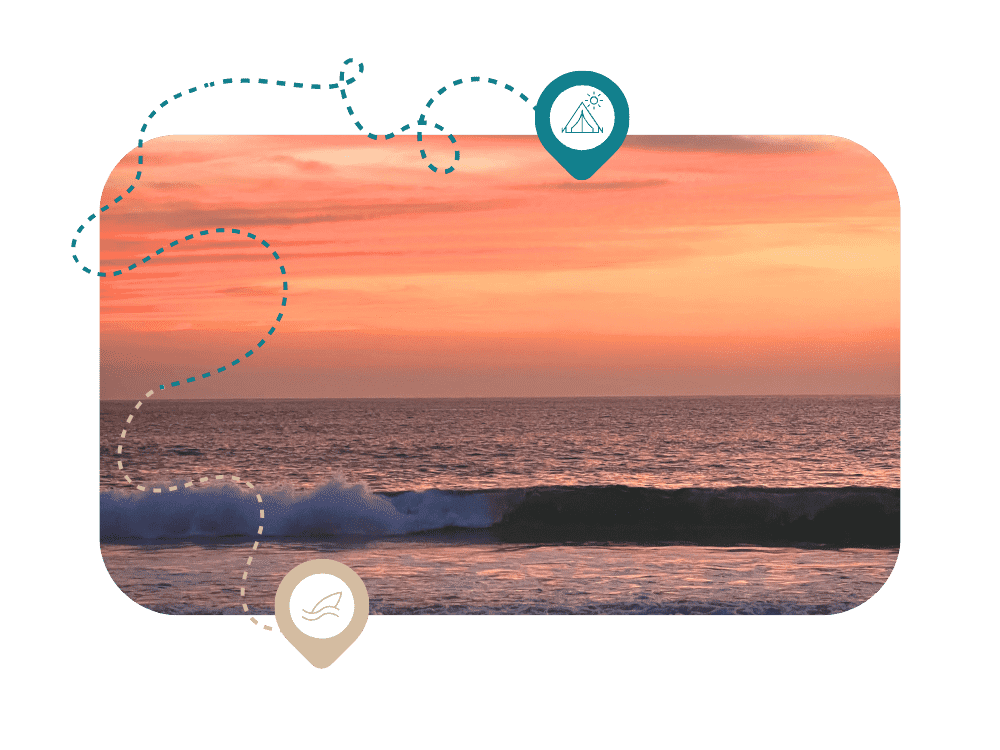 the best sunset in puerto escondido Mexico at fam