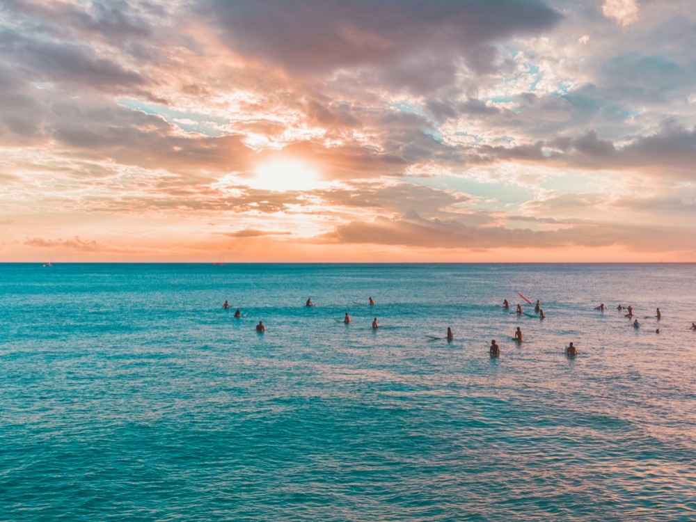 punta fam surf hostel puerto escondido sunset surfing